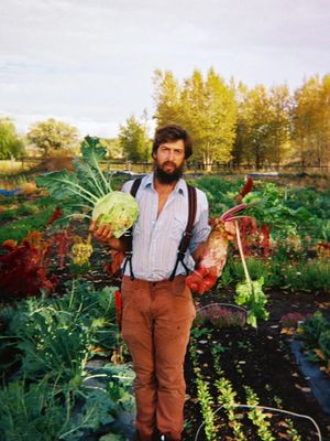 “Farming is hard. Farming alone can feel impossible. Sometimes I work so long out here, I forget I have a voice. I grew up here in Ririe, Idaho. My mom trained horses on this property. My brother and I built teepees in the woods, climbed haystacks, and roamed around with the dogs. I watched my parents work to improve the land. That's when I learned to love nature, and why I started farming. I'm working to create a farm that renews itself and feeds people for generations after I'm gone. I wake up at four in the morning and work alone till it’s dark, but sometimes I burn out. As much as I love solitude, I'm starting to realize I can't do all of this alone. A farm needs more than one set of hands to reach its potential: to feed a community, heal the land, and bring people together. That's what I want this place to be.” — Tim  Ririe, Idaho, USA Life on Film #lifeonfilm 