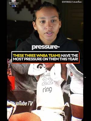 These WNBA teams have the most pressure this season… ##WNBA##minnesotalynx##goldenstatevalkyries##chicagosky##wnbaisback