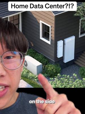 Would you install a data center on the side of your house? Span XFRA x NVIDIA x PulteGroup #datacenter #ai #TechTips #TikTokLearningCampaign #tonytechbytes   
