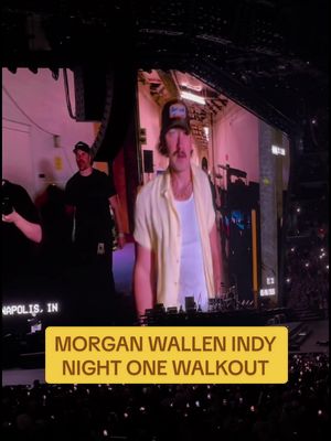 Morgan Wallen had his second solo walkout of the Still The Problem tour tonight! Will Caitlin Clark make an appearance tomorrow? #TickPick  #countrymusic #morganwallen #stilltheproblem