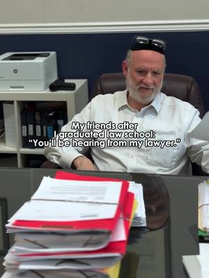 When your lawyer is also your best friend, but at Ribowsky Law, every single client gets that same energy. The difference is that when you call Ribowsky Law after a car accident, slip and fall, or personal injury in New York City, it is not a joke. It is a real personal injury attorney who picks up, communicates every step, and fights for the maximum compensation you deserve. New York City accident victims, you now have a lawyer in your corner. Comment CASE and find out what your claim is worth.