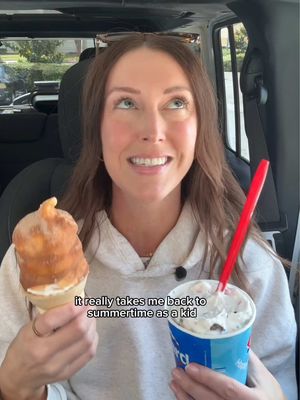 #ad Nostalgia + soft serve?? Sign me up. Try the new DQ Breakfast Collection for a limited time at @Dairy Queen 🍦Terms apply. #happytastesgood #nostalgia 