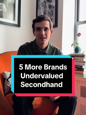Here are five brands still undervalued secondhand for you to find some deals on! Set up those saved searches and get shopping #affordablefashion #secondhandfashion #onlineshopping #fashion #sustainablefashion 