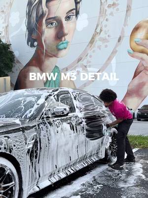 BMW M3 Receiving a ceramic coating reset! 🙌  Book this under “Level 1” link in bio or DM/Call/Text 561-345-8312 📲 DON’T JUST LOOK COME BOOK 🏁… #fyp#detailing#palmbeach#cardetailing#broward