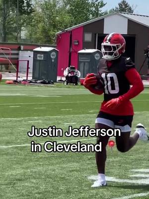 looking good in 10! #justinjefferson #browns #rookie 
