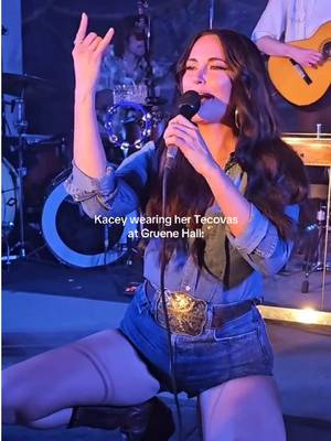 might not be any boots under the bed, but The Annie Sequoia's got a front-row spot in her closet @kaceymusgraves #Tecovas #KaceyMusgraves