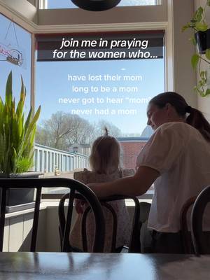 Mother’s Day can hold both joy and grief for so many. Let’s check in and pray for our friends and family members that are experiencing a mix of emotions this weekend. 🤍 #mothersday #christianencouragement 