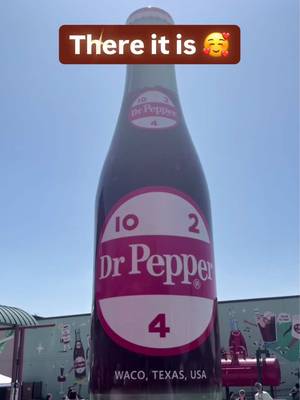 Today was life changing 🙏 Check out the monument to Dr Pepper fandom at the Dr Pepper Museum in Waco, TX🥤