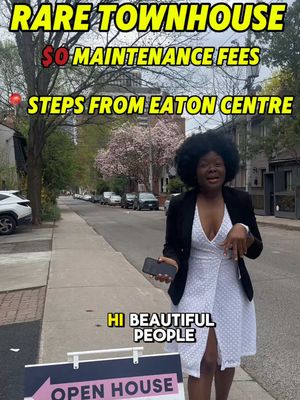 Wait… a house downtown with NO monthly fees?!🤯 Yes, it’s a FREEHOLD.. which means when you buy, you own the land and the house. No maintenance fees, just pure ownership literally close to the heart of downtown! Eaton centre! Yonge and Dundas  We have 1 more open house tomorrow, Sunday. Come see this beautiful property before someone else gets it! Everyone’s been raving about how beautiful this 3 storey home is🔥 OPEN HOUSE MAY 10, 1-5PM 📍251 Ontario Street, Toronto  #torontorealestate #townhouseforsale #torontotownhouse #freeholdproperty #househunting 