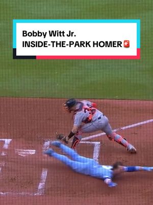 Home to home in 14.13 seconds. 🤯 #kcroyals #bobbywittjr #homerun #baseball #speed 