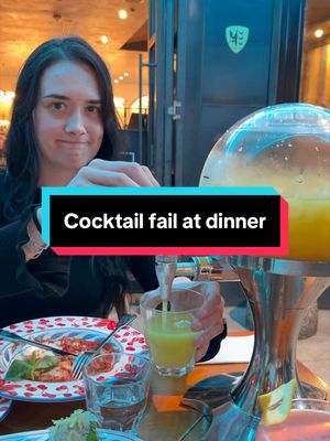 Bad day to not be a drinker… 🫠😅 that was an expensive mistake 🤦🏻‍♀️😭 @Jaclyn #fail #dinner #drink #mumsoftiktok 