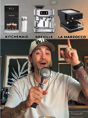 There are basically different LEVELS to espresso machines ☕️😂 From beginner setups… all the way to “yeah I’m fully addicted to espresso now.” Breville, Ninja, Rocket, Meraki, La Marzocco… which one are you choosing? #coffee #espresso #espressomachine #coffeetok #homecafe
