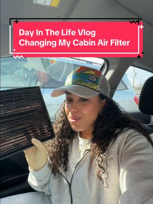 A mechanic tried to charge me $100 for this! I just did it myself cause it’s so easy.  #dayinthelifevlog #carhacks #cabinairfilter #mechaniclife #nycliving 