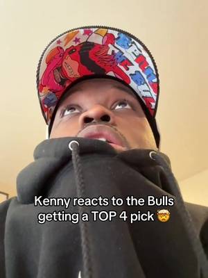 CHICAGO BULLS GOT THE FOURTH PICK IN THE DRAFT 🤞 #kennybeecham #NBA #chicagobulls 