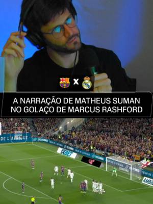QUE GOLAÇO DO RASHFORD E QUE NARRAÇÃO DO SUMAN! 📺 Assista a Barcelona x Real Madrid AGORA e AO VIVO na ESPN pelo Plano Premium do #DisneyPlus #LALIGANaESPN #ElClasicoNaESPN #SidecastESPN #tiktokesportes
