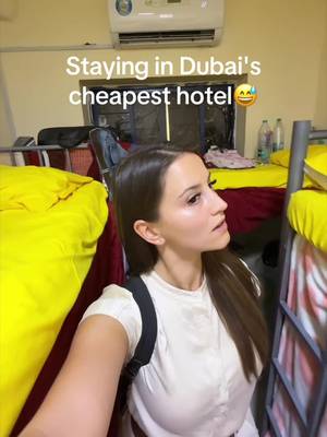 Would you stay in Dubai's $1 hotel? After meeting some of the people who were staying here, I  would not recommend this place to most tourists. It actually seemed like it was set up as affordable housing since the lights were off in the middle of the day to accommodate night shift workers.  What is the cheapest hotel you've ever stayed in? #TikTokGrowthChallenge