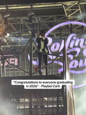 Carti does his homework, you should too… #playboicarti #carti #rollingloud 