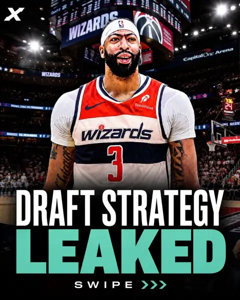 Be involved in a trade for Anthony Davis and your team will win the NBA draft Lottery. It’s that simple 😭  Who do you think the Wizards are going to take with their first overall pick?  #NBA #draft #lottery #wizards #fyp 