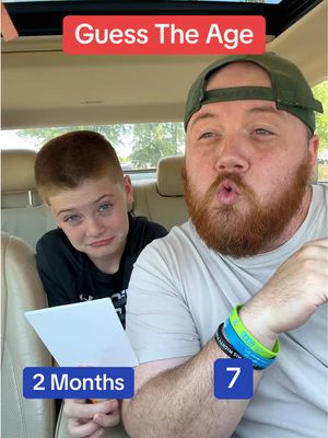 Guess the age! 👀😂 #fypシ #guesstheage #fatherandson 