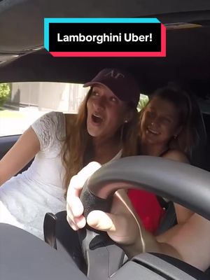 Picking up Uber riders in a Lamborghini! 