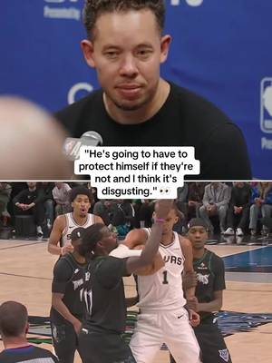 Spurs HC Mitch Johnson addresses Victor Wembanyama’s ejection vs. the Timberwolves in Game 4. #basketball #NBA #timberwolves #spurs (via @San Antonio Spurs) 