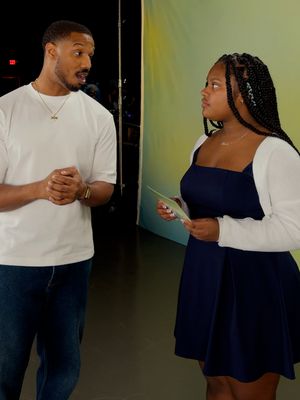 SWAPPED star Maven Morgan interviews Academy Award Winner and co-star Michael B. Jordan