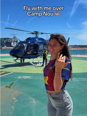 Behind the scenes flying over Camp Nou 🤩🚁