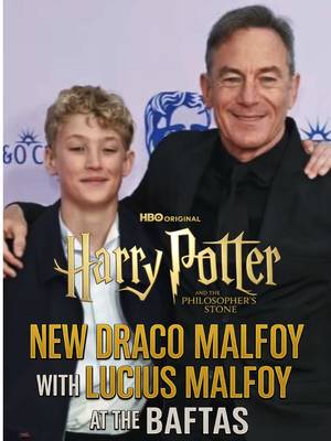 New Draco Malfoy Attends BAFTAS With Jason Isaacs 👀 Lox Pratt who is set to play Draco Malfoy in the new Harry Potter TV series attended the BAFTAS along with former Lucius Malfoy Jason Isaacs. The duo posed for photos before entering the award show. Lox Pratt was there for his performance as Jack in the BBC’s Lord of the Flies  #harrypotter #harrypotterseries #baftas #fyp #casting 