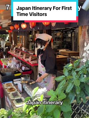 Here’s a simple 7-day Japan itinerary idea for first-time visitors 🇯🇵 For Tokyo, I’d recommend exploring areas like Ueno, Akihabara, Shibuya, Shinjuku, Koenji, and Nakano.  Then slow things down in Kyoto with spots like Gion and Nishiki Market.  End the trip in Osaka for Dotonbori, USJ, and amazing street food. To stay connected while traveling, I recommend using an eSIM for easy and fast internet. Checkout YESIM, and you can use code JESSEOGN for 15% off! #japan #japantravel 