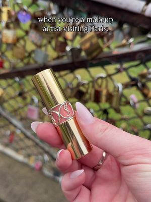 Hope it’s still there next time I visit! @yslbeauty  #paris #Love #lipstick #yslbeauty #travel 
