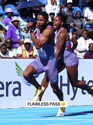 “STICK” 🗣️ #WorldRelays