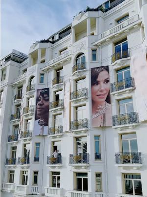 Establishing our presence at the heart of the Cannes Film Festival. L’Oréal Paris takes up residence at the Martinez for another iconic year. #Cannes2026 #LOrealParis 