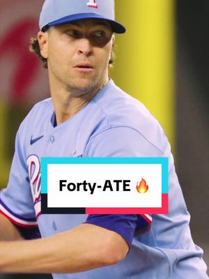 Forty-ATE. #JacobdeGrom #AllForTX 