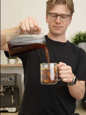 #ad Cold brew at home feels way more intimidating than it actually is. I make mine in a French press with a 1:10 ratio of coffee to water, let it steep overnight, and by the next morning it’s smooth, refreshing, and so easy to pour over ice. I get my coffee from @Trade Coffee , and I love that their coffees are roasted to order and matched to my preferences, which means I always get the perfect bag! Trade even has a "right bag guarantee" to ensure you get matched to your perfect cold brew. Check the link in my bio to get started! 