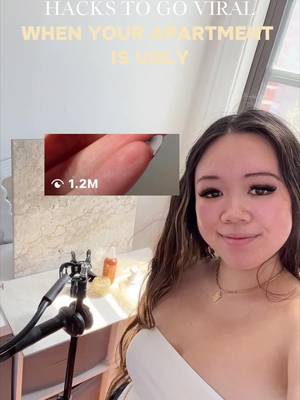 I have at least 1 video hit 1M+ views almost every week… and I’ve been filming in the same tiny unaesthetic NYC apartment for the last 3 years 👀 You do NOT need a luxury apartment or aesthetic house to make viral content. What actually matters is your SETUP + strategy. 1. LOCK IN YOUR FILMING SETUP Invest in realistic-looking backdrops instead of relying on your apartment itself. I literally buy tiles from Home Depot because they look WAY more realistic than the cheap printed Amazon backdrops 😭 You also don’t need an entire pack — most stores let you buy just ONE tile. 2. NATURAL LIGHTING IS FREE This is probably the biggest thing that improved my content. Make your setup mobile so you can move it around your house depending on where the sunlight is strongest. I film most of my videos in one tiny corner of my room… but the lighting makes it WORK. 3. FOCUS ON THE PRODUCT, NOT YOUR APARTMENT Most viral UGC videos are close-up shots anyway. People care more about: • lighting • hooks • product texture shots • movement • storytelling Not whether your apartment looks like a Pinterest loft. Stop waiting for the “perfect” setup to start creating ✨ Follow for more UGC + creator tips 🤍 #ugctools #ugctips #ugcpitch #ugcexamples #ugccontentcreator 
