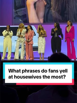Just a bunch of baby gorgeouses up on stage at the @NBC upfront @Bravo @Andy Cohen @countessluann @Porsha Williams @Teresa Giudice @Kyle Richards @Gizelle Bryant @LISA BARLOW #housewives #realhousewives #bravo #upfront 