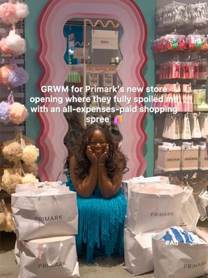 The new Primark 34th St. store is THAT girl. You can shop starting May 8th all things chic at a great price!  🛍️✨#Ad #midsizefashion #newstoreopening #primark #ShoppingSpree 