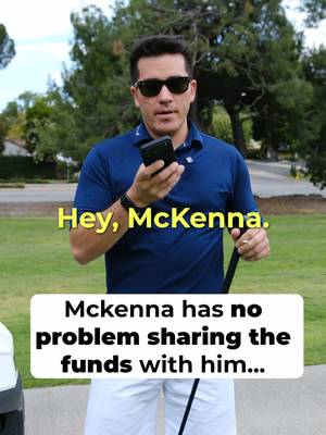Mckenna is headed to a golfing event with a new man. Do you think he will get access to the jet card? #FlyAmalfi #Mckenna #Golf @thekolinjones 