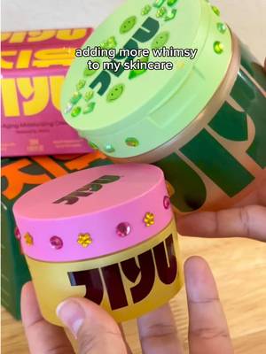 using my free will to make my skincare whimsical 🤩✨💚💖 #jiyuskin #skincare #koreanskincare #jiyu #whimsy 