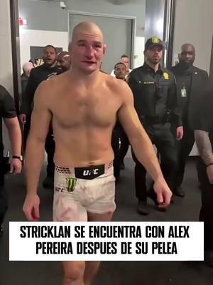 Sean Strickland encontrarse a Alex Pereira después de vencer a Khamzat Chimaev y convertirse en campeón de peso medio de UFC y se propuso elogiar a Poatan 🔥