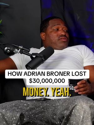 He lost $30 MILLION 😳 #fyp #adrienbroner #boxing #moneytok #steiny 