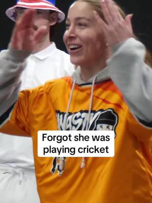 Forgot the bat! #cricket #softball