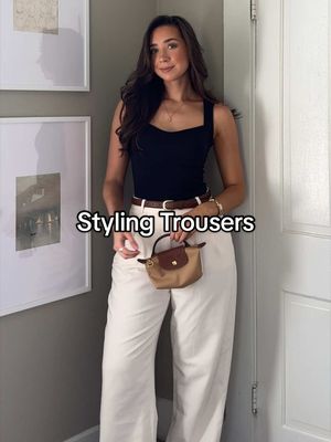 My favorite thing to style 🤭 #trousersoutfit #summeroutfit #workoutfit @abercrombie & fitch 