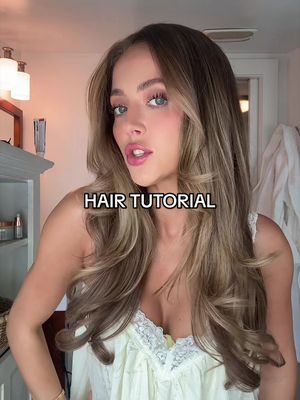 If you have a heated round brush… save & TRY THIS ✨ might be common sense but I legit just figured out how to do it 😂