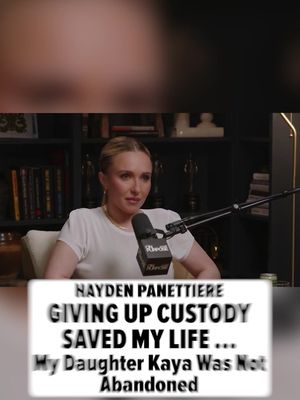 🗣️💔 Hayden Panettiere says handing over custody of her daughter wasn't abandoning her child ... it was the only way she knew how to save herself. FULL STORY AT THE LINK IN BIO. 🔗 🎥: Jay Shetty Podcast