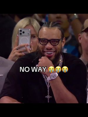 Dillon Brooks courtside to see LeBron get sweeped LMAOOO 💀 #villain #NBA #dillonbrooks #lebron #hate (via @nbaonprime)