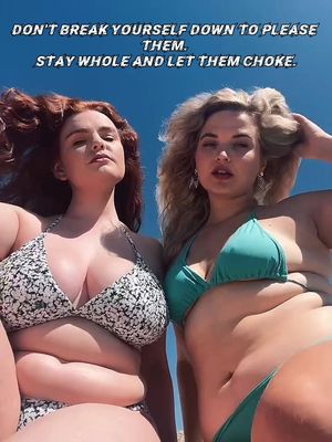 Don’t starve yourself of sun kissed skin and salty sea hair because some unwashed, tedious people are miserable enough to insert themselves into your space. @missdeadlyred #adviceforgirls #bodyimage #selflove #beachbody #fyp