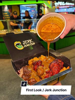 The wait is finally over... Trinity Kitchen’s long-awaited new permanent vendor, @Jerk junction 💚💛🖤, has officially landed at Trinity Leeds, bringing authentic Caribbean vibes to the city. 🔥 #leedsnewopening #jamacianfood #jerkchicken #curriedgoat #leedsfood
