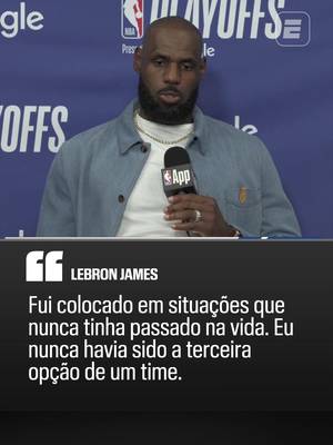 AS REFLEXÕES DE LEBRON! Em entrevista coletiva após ser eliminado dos Playoffs da NBA pelo Oklahoma City Thunder, LeBron James refletiu sobre a temporada, que pode ter sido a última do astro pelo Los Angeles Lakers e até mesmo da carreira, e disse que não encerra o ano com uma sensação de "fracasso"! ASSISTA à NBA pela ESPN no Plano Premium do #DisneyPlus #NBAnaESPN #LeBron #Lakers