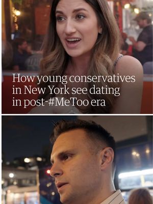What is your political dating dealbreaker? As cultural divides deepen and the #MeToo backlash grows, @statesidepodcast host Carter Sherman attended a "Make America Hot Again" event in New York to speak to conservatives on what they're looking for in a partner. "Everyone always says conservatives are lame, conservatives are stuffy, and I'm trying to give it a chill, fun, welcoming vibe," said Raquel Debono, organizer of Make America Hot Again. Follow the link in bio to watch the full video.